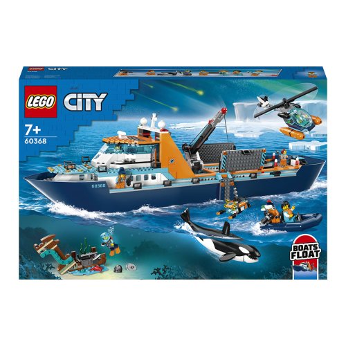 Конструктор Lego City Арктический исследовательский корабль, 815 деталей 60368