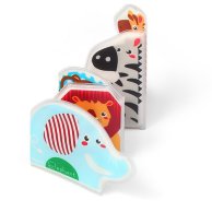 Мягкая книжка с пищалкой "Слоник и друзья" "BabyOno" 886