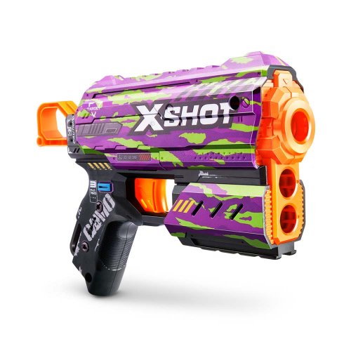 Бластер Zuru X-Shot Skins Flux Crucifer, 8 патронов 36516J