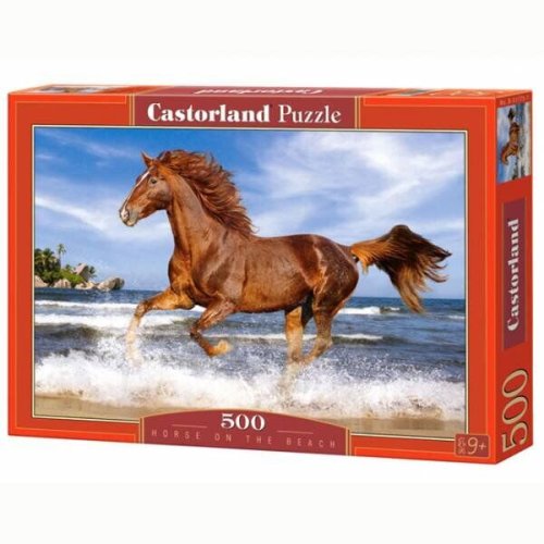 Пазлы Castorland 500 эл. Лошадь в галопе