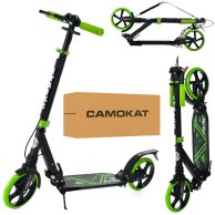 Двухколесный самокат ITrike PU 200 мм, зеленый SR 2-018-10-BGR