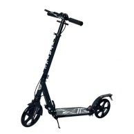 Двухколесный самокат ITrike PU 200 мм, черный SR 2-018-10-B1
