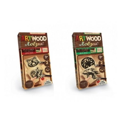 Набор креативного творчества Danko Toys "ARTWOOD Подставки под чашки" (44551)