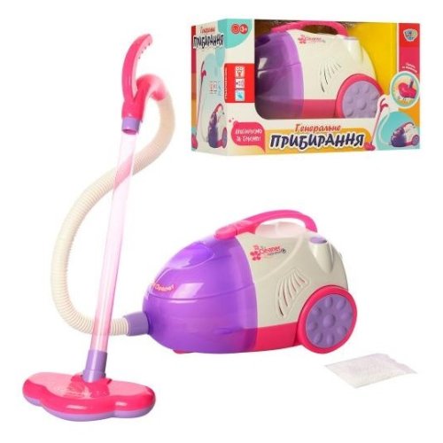 Пылесос детский Limo Toy 26см розовый A5912