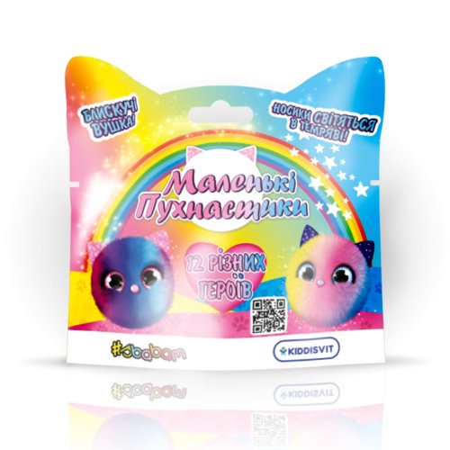 Мягкая коллекционная игрушка сюрприз #sbabam Маленькие пушистики Doki Doki 121/CN21