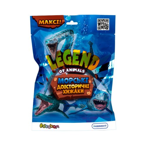 Игрушка-сюрприз #sbabam Legends of Animals Морские доисторические хищники 128/CN22