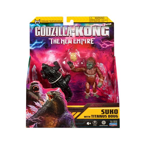 Набор игровых фигурок Godzilla x Kong Зуко с Дагом 35208