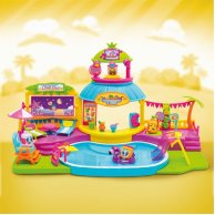 Игровой набор Moji Pops Вечеринка у бассейна (2 фигурки, аксессуары) PMPSP112IN10