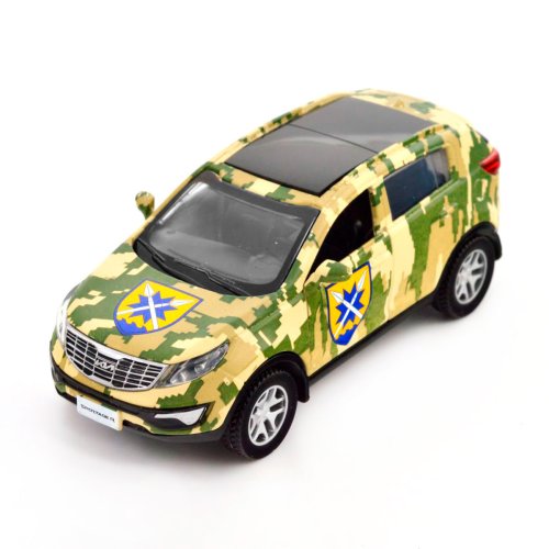 Автомодель TechnoDrive Шевроны Героев Kia Sportage R 56 ОМПБр 250362M