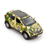 Автомодель TechnoDrive Шевроны Героев Kia Sportage R 56 ОМПБр 250362M