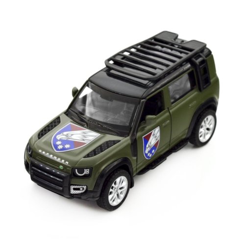 Автомодель TechnoDrive Шевроны Героев Land Rover Defender 110 25 ОПДБр 250289M
