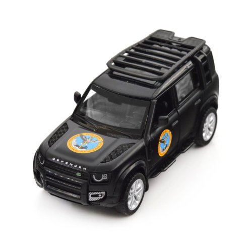 Автомодель TechnoDrive Шевроны Героев Land Rover Defender 110 ГУР МО 250364M