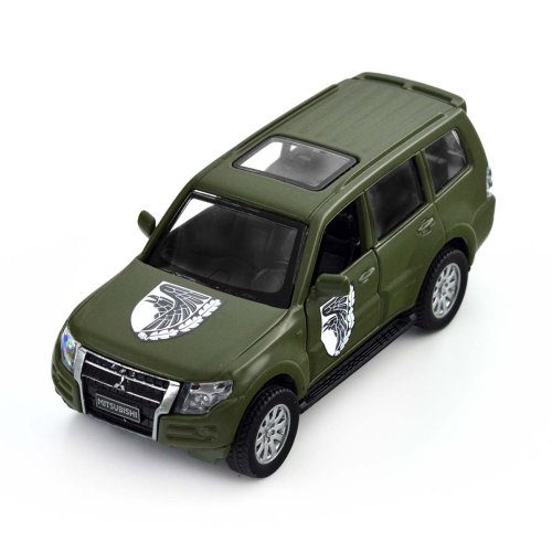 Автомодель TechnoDrive Шевроны Героев Mitsubishi Pajero 4WD Turbo 93 ОМБр 250283M