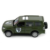 Автомодель TechnoDrive Шевроны Героев Mitsubishi Pajero 4WD Turbo 93 ОМБр 250283M