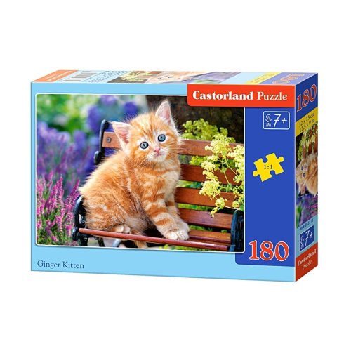 Пазлы Castorland 180 эл. Рыжий котенок (B-018178)
