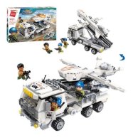 Конструктор Qman 3215 военный транспорт, фигурки, 474дет