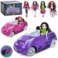 Игровой набор Monster High Машина с куклой Монстр Хай с эффектами 5018-CM