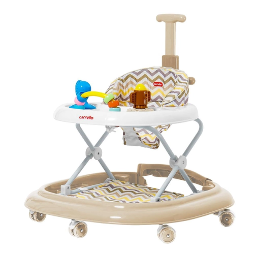 Ходунки Carrello Eterno 3в1 качели, каталка CRL-9607 Beige