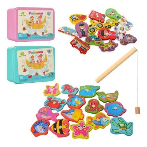 Деревянная игрушка Рыбалка MD 0950-57