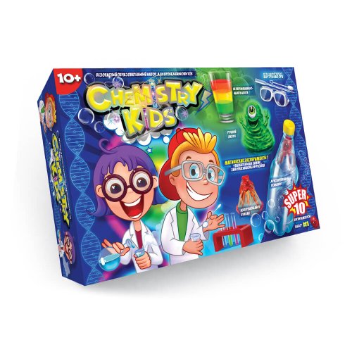 Большой набор для опытов Danko Toys Chemistry Kids CHK-01-01U