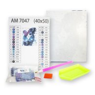 Набор с алмазной мозаикой "Страсть женщины" 40х50см AMO7111
