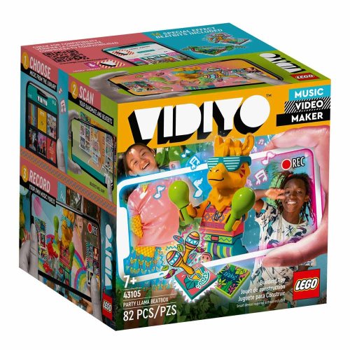 Конструктор LEGO Vidiyo Куб битбокс Лама-тусовщица (43105)