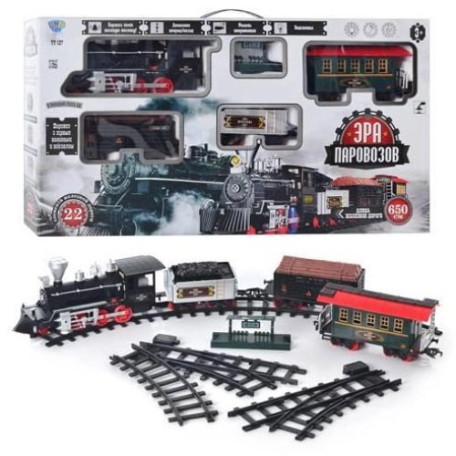 Железная дорога Limo Toy свет, дым, 650см TG-701831-YY-127