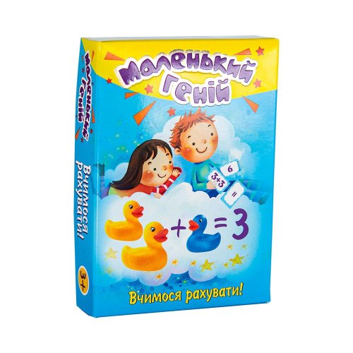 Настольная игра STRATEG Маленький гений укр (30660)