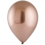 Гелиевый Шарик латексный  хром сатин медный rose copper 12" (1102-1843)