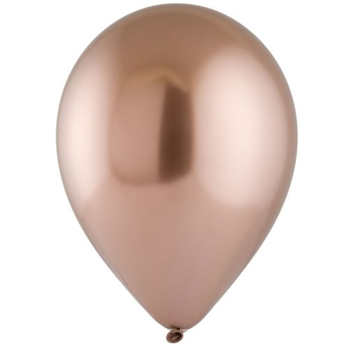 Гелиевый Шарик латексный  хром сатин медный rose copper 12" (1102-1843)