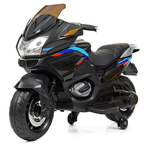 Детский мотоцикл Bambi Racer BMW, черный M 4272EL-2