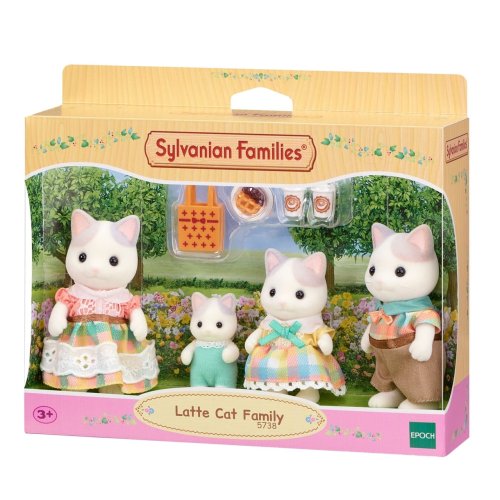 Игровой набор Sylvanian Families Семья Кошек Лате 5738