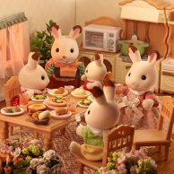 Игровой набор Sylvanian Families Семья Шоколадных Кроликов 5655
