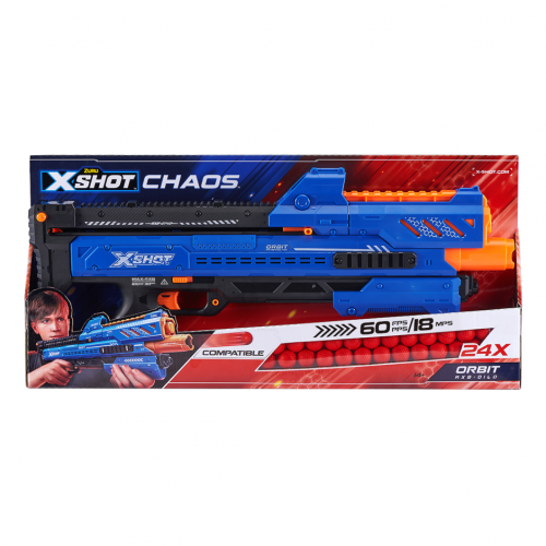 X-Shot Скорострельный бластер EXCEL CHAOS Orbit (36281Z)