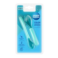 Ложки магические Canpol babies 2 шт. бирюзовые 9/581_tur