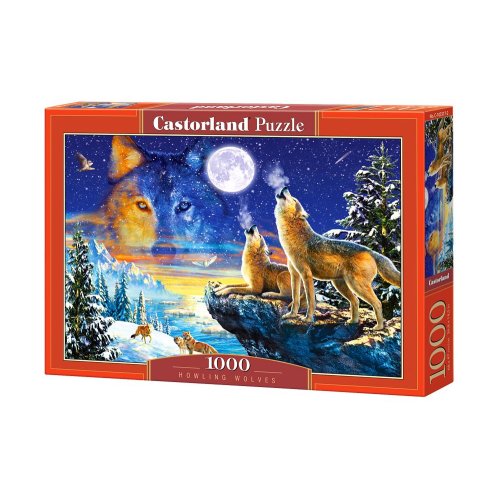 Пазлы Castorland 1000 эл. Вой волков