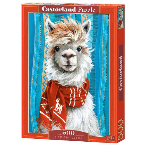 Пазлы Castorland 500 эл."Лама"