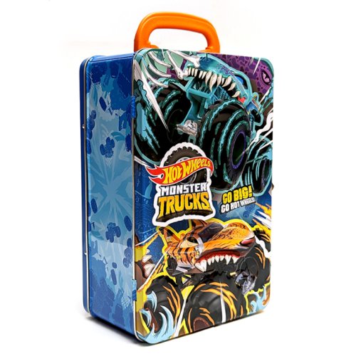 Контейнер Mattel для 6 машинок Monster Trucks Hot Wheels HWCC21