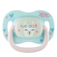Пустышка Canpol babies силиконовая симметричная 0-6 мес EXOTIC (лама) 34/920_lama