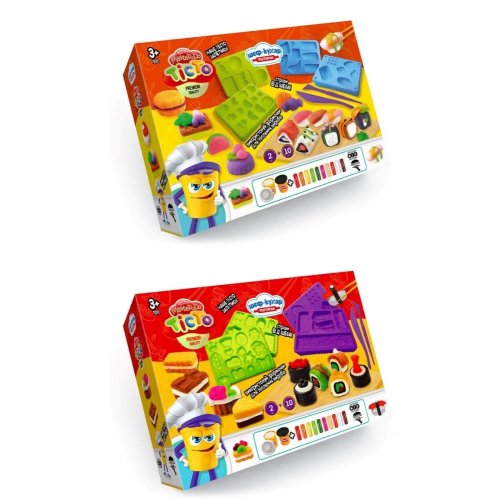 Тесто для лепки Danko Toys Шеф-повар. Ресторан Master Do, в ассорт. TMD-17-01U, 02U