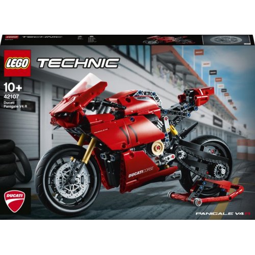 Конструктор Lego Technic Ducati Panigale V4 R, 646 деталей 42107