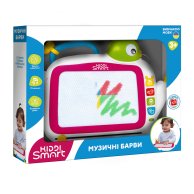 Развивающая магнитная доска Kiddi Smart Музыкальные краски, украинский DM909-UA