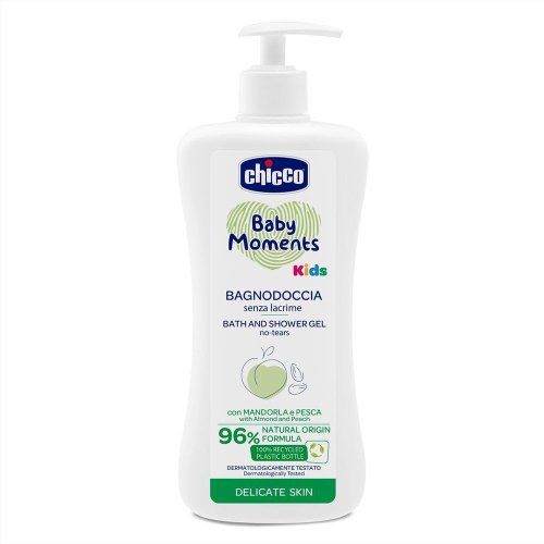Гель для душа Chicco гипоаллергенный Baby Moments Kids, 500 мл 10247.00