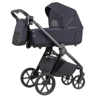 Универсальная коляска Carrello Omega 2 в 1, темно-серая CRL-6540 Meteor Grey