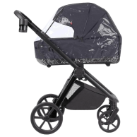 Универсальная коляска Carrello Omega 2 в 1, темно-серая CRL-6540 Meteor Grey