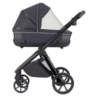 Универсальная коляска Carrello Omega 2 в 1, темно-серая CRL-6540 Meteor Grey