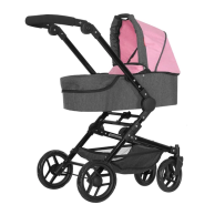 Коляска для куклы Carrello Magia 3 в 1, розовая 9636 PINK