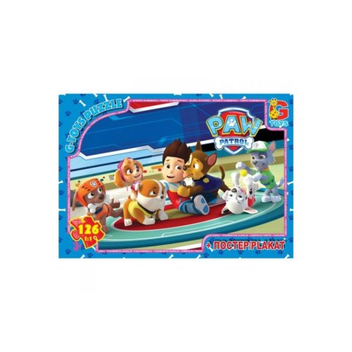 Пазлы G-Toys Paw Patrol (PW0818)