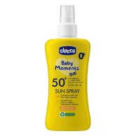 Солнцезащитное молочко спрей Chicco Baby Moments Sun SPF 50+ 150 мл 12726.00