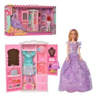 Игровой набор кукла, шкаф, гостинная (2738)